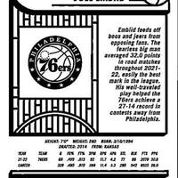 Joel Embid 2022 2023 Hoops Basketball Series Mint Card #30