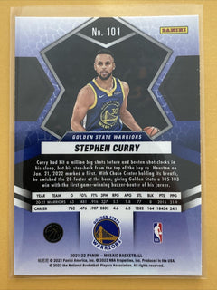 Stephen Curry 2021 2022 Panini Mosaic Series Mint Card #101 | The