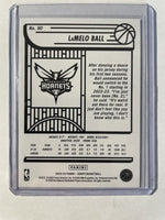 LaMelo Ball 2022 2023 Panini Hoops Purple Parallel Series Mint Card #90
