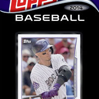 Colorado Rockies 2014 Topps Factory Sealed 17 Card Team Set