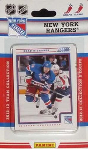 New York Rangers  2012 / 2013 Score Factory Sealed Team Set