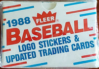 1988 Fleer Baseball Update Factory Sealed Set with Craig Biggio, Roberto Alomar and John Smoltz Rookies
