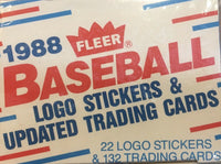 1988 Fleer Baseball Update Factory Sealed Set with Craig Biggio, Roberto Alomar and John Smoltz Rookies
