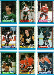 1989 1990 O-Pee-Chee Hockey Complete Mint Set with Joe Sakic Rookie and Wayne Gretzky Plus