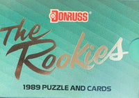 1989 Donruss The Rookies Factory Sealed featuring Ken Griffey Jr and Randy Johnson Rookie Cards
