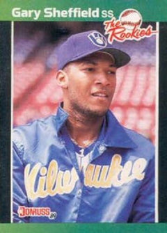 Jerald Clark Signed 1989 Donruss Baseball Card - San Diego Padres