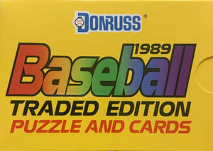 1989 Donruss Baseball Traded Series Factory Sealed Set