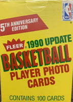 1990 1991 Fleer Basketball Factory Sealed Update Set featuring Gary Payton Rookie Card
