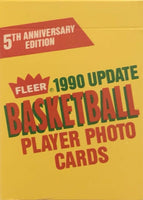 1990 1991 Fleer Basketball Factory Sealed Update Set featuring Gary Payton Rookie Card
