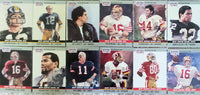 1990 Pro Set Football Super Bowl MVP's Insert Set with HOFers Starr, Montana, Bradshaw PLUS
