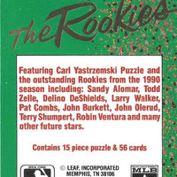1990 Donruss The Rookies Series Factory Sealed Set with rookie cards of Dave Justice, Robin Ventura+