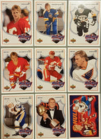 1991 1992 Upper Deck Brett Hull Hockey Heroes Insert Set
