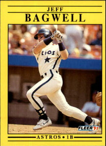 1991 Fleer Baseball Update Series Factory Sealed Set with Jeff Bagwell Rookie