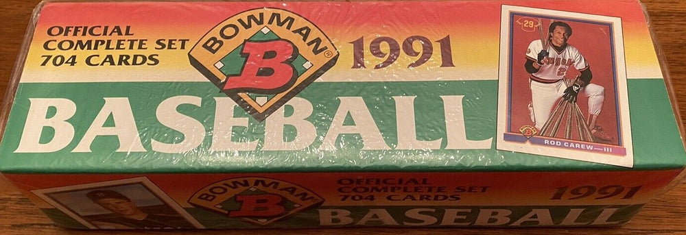1991 Bowman Baseball factory sealed set. Rookies Galore including Chipper Jones, Jim Thome++