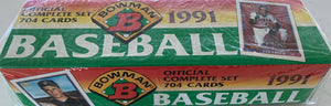 1991 Bowman Baseball factory sealed set. Rookies Galore including Chipper Jones, Jim Thome++