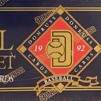1992 Donruss Baseball Factory Sealed Complete 788 Card Set with Bonus 1992 Leaf Previews!