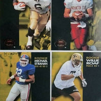 1993 Skybox Premium Football Series Complete Set with Jerome Bettis and Drew Bledsoe Rookie Cards PLUS Stars