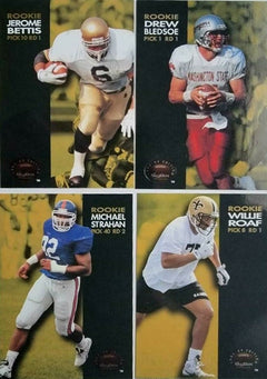 1993 Skybox Premium Football Series Complete Set with Jerome Bettis an