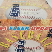 1994 Fleer Baseball Update Factory Sealed Set with Alex Rodriguez Rookie