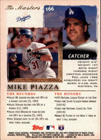 Mike Piazza 1996 Topps Gallery Players Private Issue Parallel Version of Card #166
