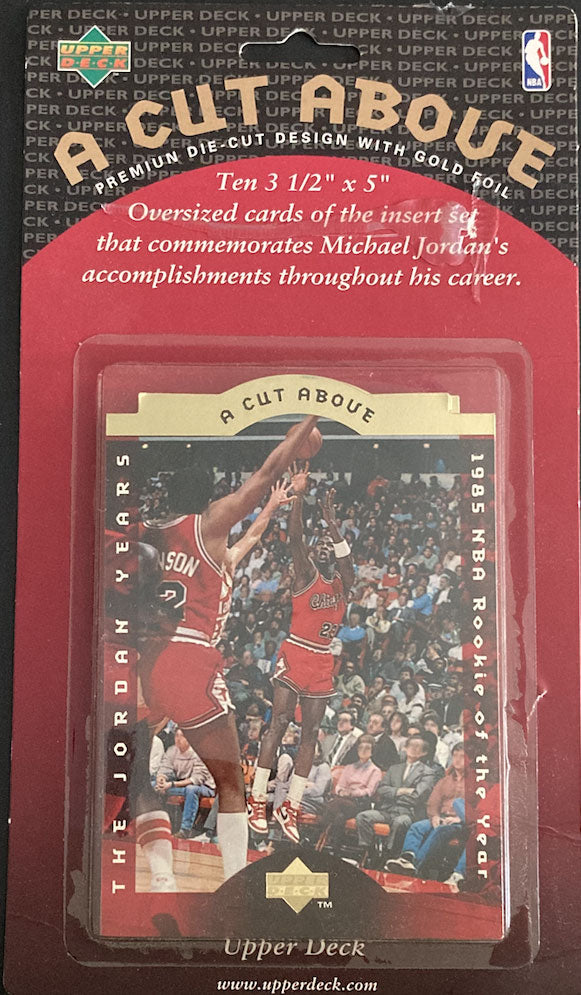 Michael Jordan 1996 1997 Upper Deck A Cut Above 10 (3.5