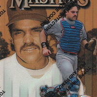 Mike Piazza 1997 Finest Masters REFRACTOR Version of Card #50