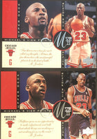 Michael Jordan 1997 Upper Deck MVP23 Michael’s View Points Set 5 x 7 Inch 10 Card Set

