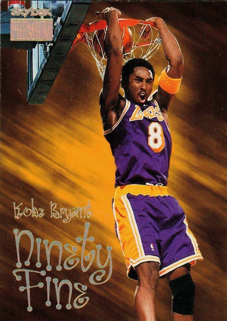 1997-98 Skybox NBA Hoops Rookie Headliner Kobe Bryant Card # 3 Of 10 (READ)