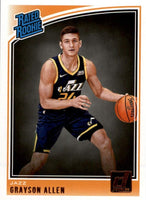 Grayson Allen 2018 2019 Donruss Rated Rookie Series Mint Rookie Card #156
