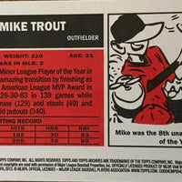 2013 Topps Archives "Mini Tall Boys" Insert Set with Mike Trout and Derek Jeter Plus