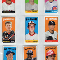 2013 Topps Archives "Mini Tall Boys" Insert Set with Mike Trout and Derek Jeter Plus