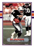 Bo Jackson 1989 Topps Mint 2nd Year Card #269
