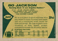 Bo Jackson 1989 Topps Mint 2nd Year Card #269
