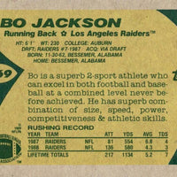 Bo Jackson 1989 Topps Mint 2nd Year Card #269