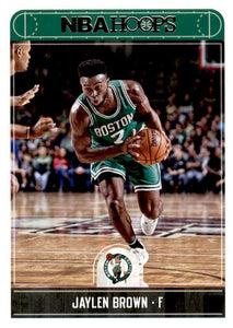 Jaylen Brown 2017 2018 HOOPS Basketball Series Mint 2nd Year Card #35