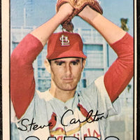 Steve Carlton 1967 Topps Series Card #146 in VG to Excellent Condition