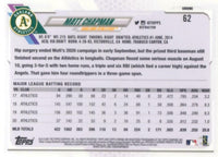 Matt Chapman 2021 Topps Chrome Silver Refractor #62
