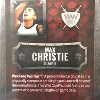 Max Christie 2022 Wild Card Matte National Convention Weekend Warrior Mint Rookie Card   Only 5 made