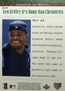 Ken Griffey 1997 Upper Deck Home Run Chronicles Series Mint Card #22