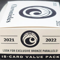 2021 2022 Panini Chronicles NBA Basketball Series Sealed FAT PACK Box with 180 Cards including EXLUSIVES