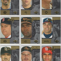 2006 Topps CoSigners Baseball Series Complete Mint Set with Stars and Hall of Famers including Mickey Mantle and Derek Jeter Plus