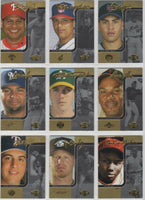 2006 Topps CoSigners Baseball Series Complete Mint Set with Stars and Hall of Famers including Mickey Mantle and Derek Jeter Plus
