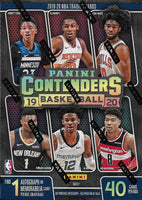 2019 2020 Panini Contenders Basketball Blaster Box

