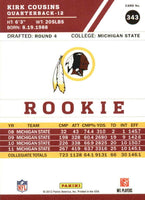 Kirk Cousins 2012 Score Mint Rookie Card #343
