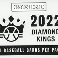 2022 DIAMOND KINGS Baseball 16 Pack BOX of Hanger Packs Including One Exclusive Blue Frame and One Exclusive Artist Proof Parallel Per Pack!