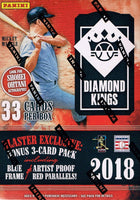 2018 Donruss DIAMOND KINGS Blaster Box Packs with EXCLUSIVE Mickey Mantle Card

