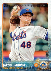 Jacob deGrom 2015 Topps  Future Stars First Year "Rookie" Card #129