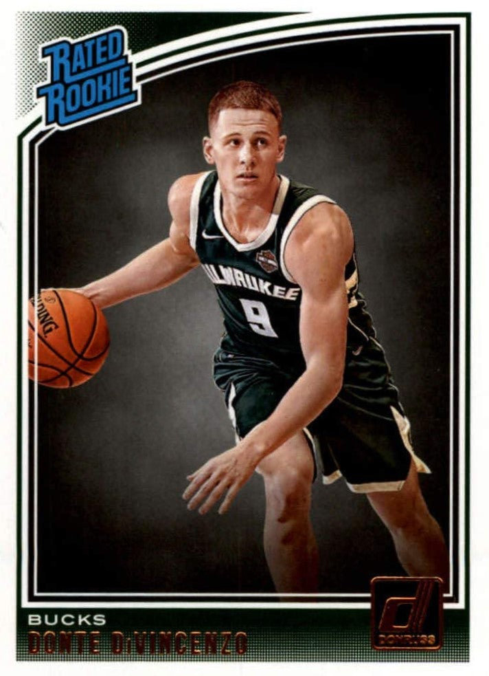 Donte DiVincenzo 2018 2019 Donruss Rated Rookie Series Mint Rookie Card #164
