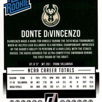 Donte DiVincenzo 2018 2019 Donruss Rated Rookie Series Mint Rookie Card #164