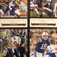 2006 Donruss Classics Football Series Complete Basic Set with Brett Favre, Peyton Manning and Tom Brady plus